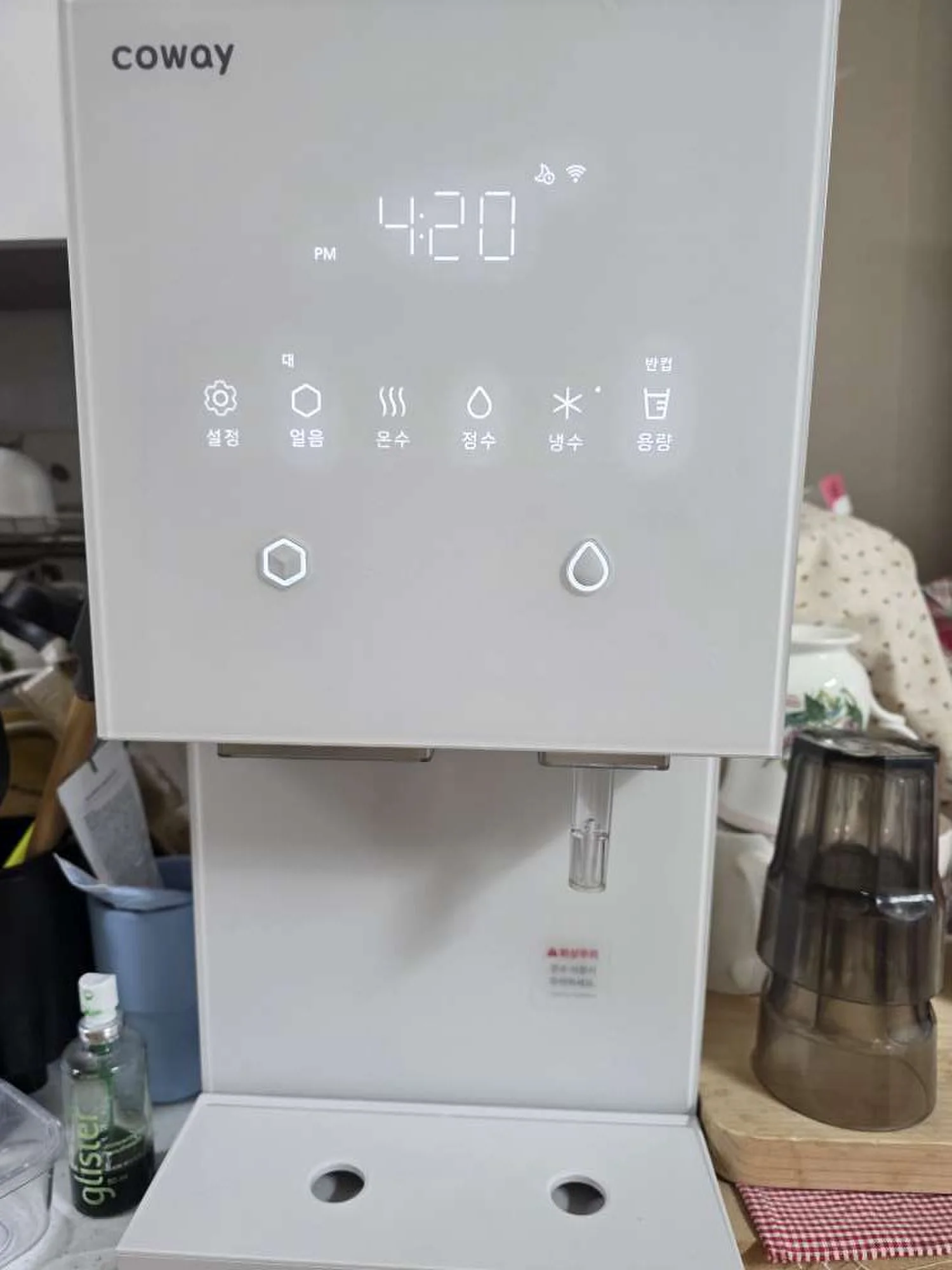 운암동 아이콘 얼음정수기 오리지널 CHPI-7400N 설치사례