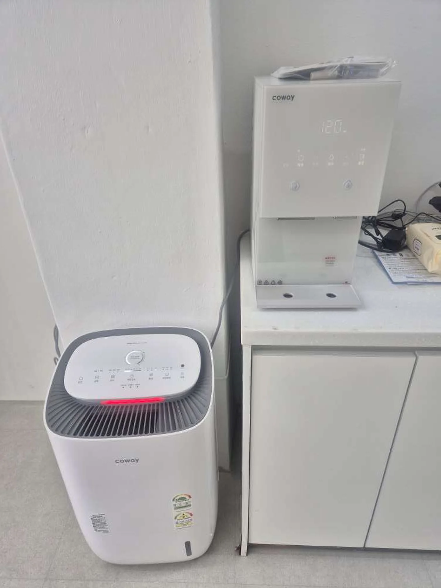 송천동 아이콘 얼음정수기 오리지널 CHPI-7400N 설치사례