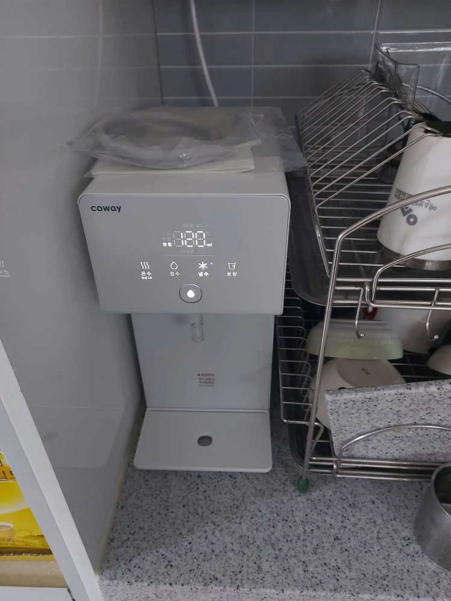 산본동 아이콘 정수기2 CHP-7211N 설치사례