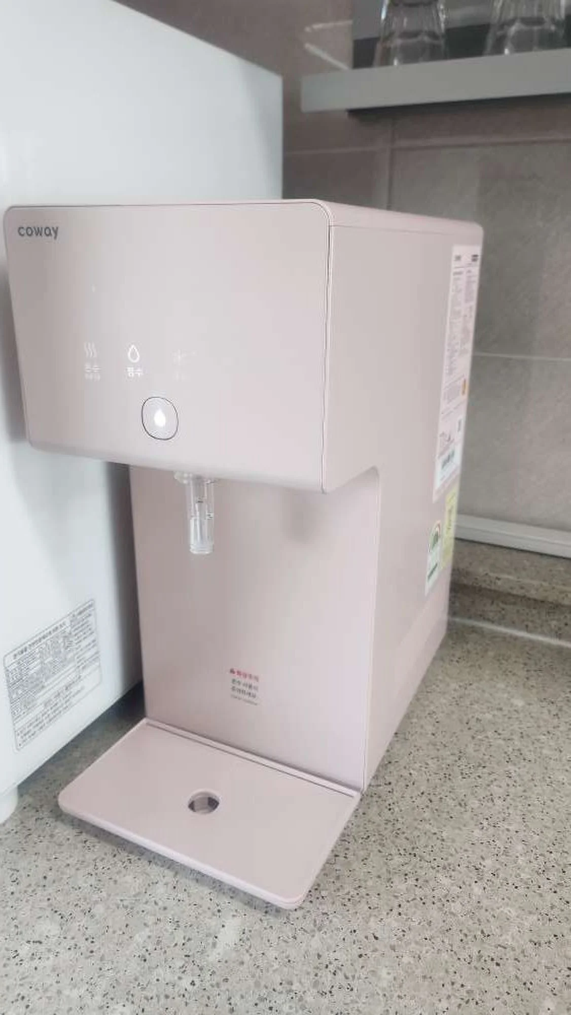 정자동 아이콘 얼음정수기 오리지널 CHPI-7400N 설치사례