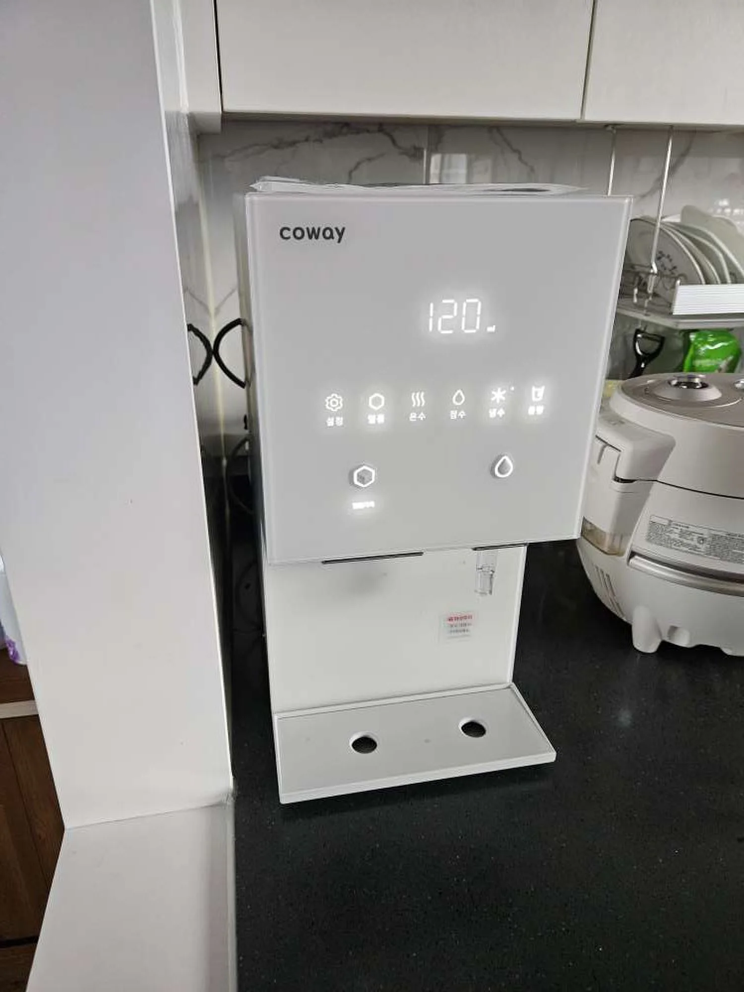 영통동 아이콘 얼음정수기 오리지널 CHPI-7400N 설치사례