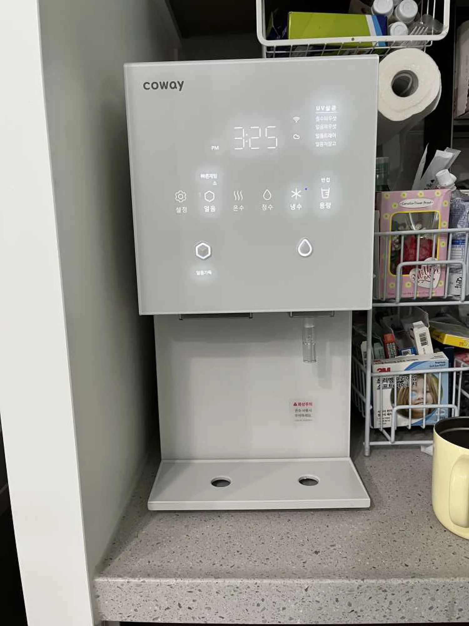 구월동 아이콘 얼음정수기 오리지널 CHPI-7400N 설치사례