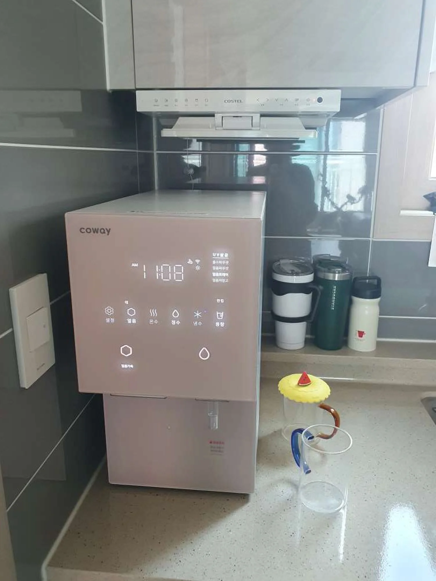 봉명동 아이콘 얼음정수기 오리지널 CHPI-7400N 설치사례