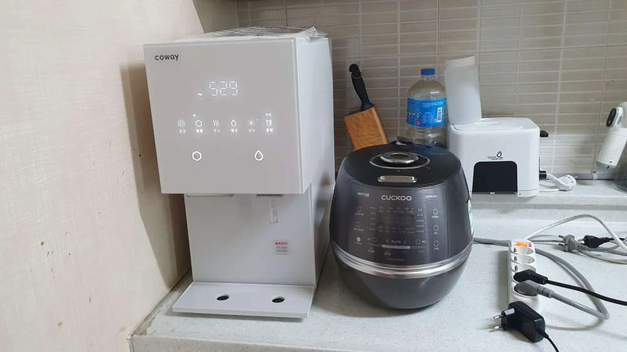 송천동 아이콘 얼음정수기 오리지널 CHPI-7400N 설치사례