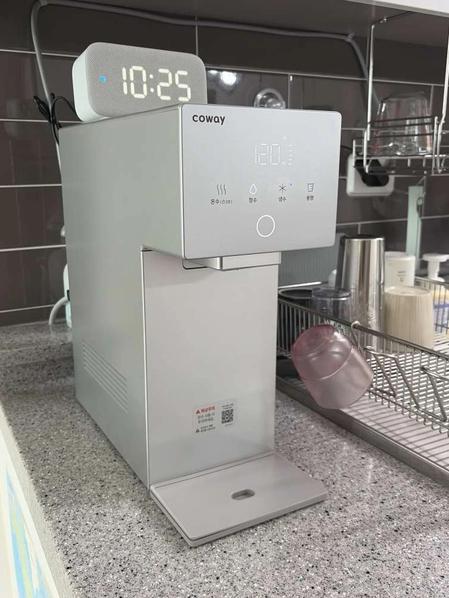 지곡동 아이콘 정수기3 CHP-7220N 설치사례